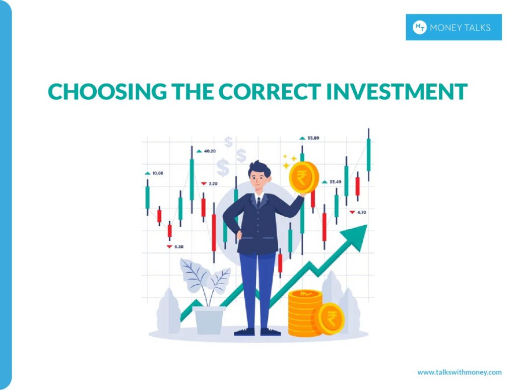 Choosing the Correct Investment TALKS WITH MONEY